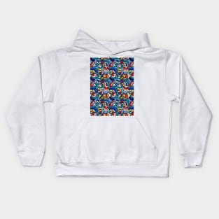 Abstract mosaic Kids Hoodie